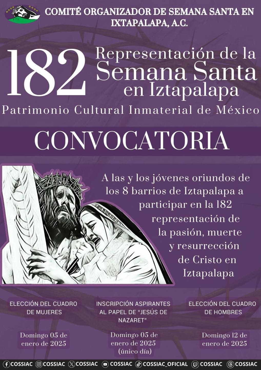 Semana Santa en Iztapalapa 2025