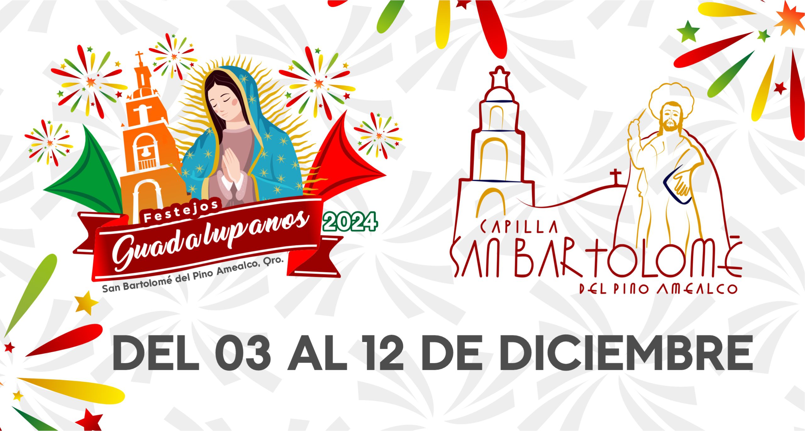 Festejos Guadalupanos San Bartolome del Pino, Amealco, Qro.