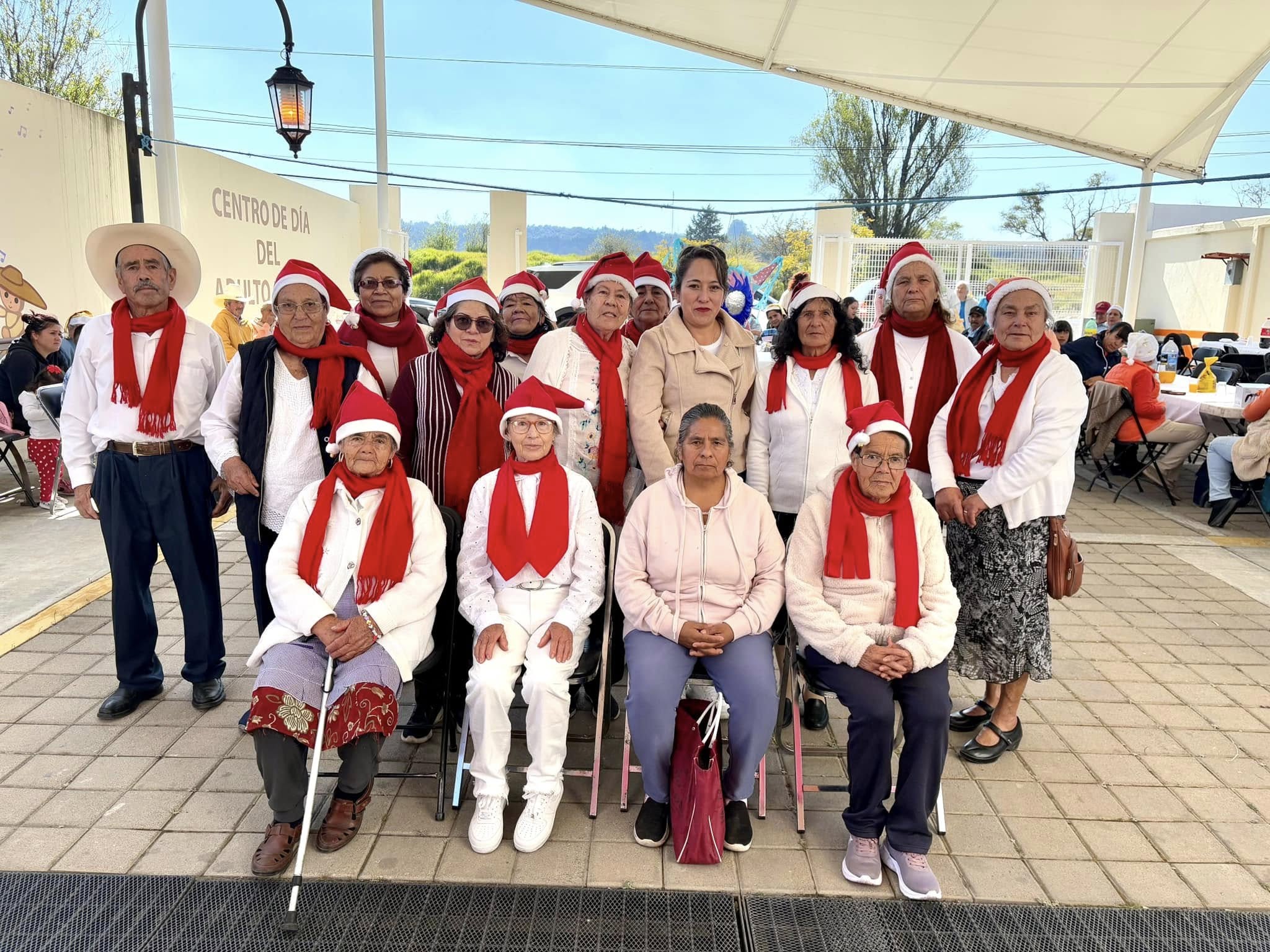 Posada Navideña Adultos Mayores Amealco 2024