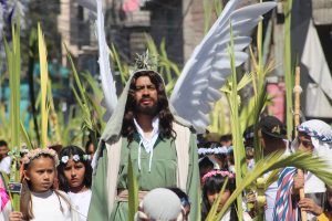 Domingo de Ramos en Iztapalapa