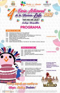 Programa 4ta Feria Artesanal de la Muñeca Lele 2025